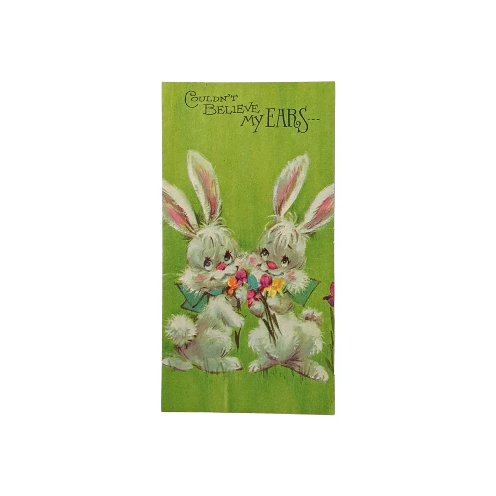 Vintage 60s Blank Greeting Cards 